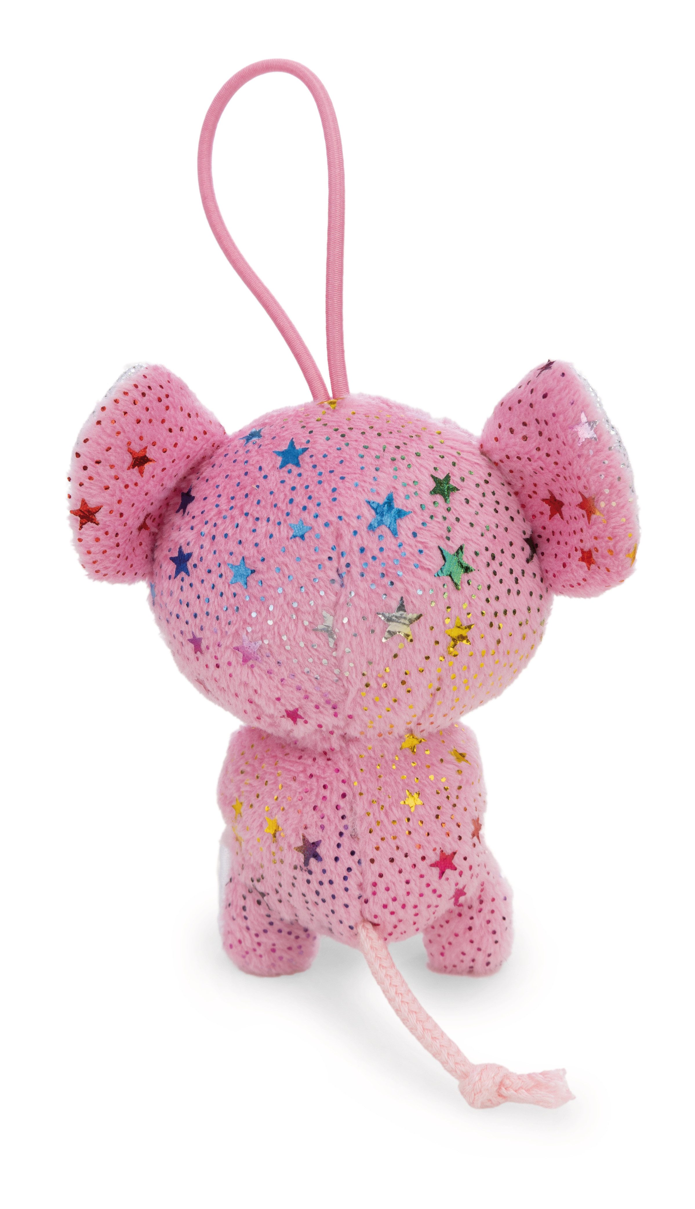 Nici Schultüte Glubschis Kuscheltier Anhänger 9 cm Maus Miss Mausie Schlüsselanhänger, als Back to School Geschenk, mit großen Glitzeraugen im Schulranzen