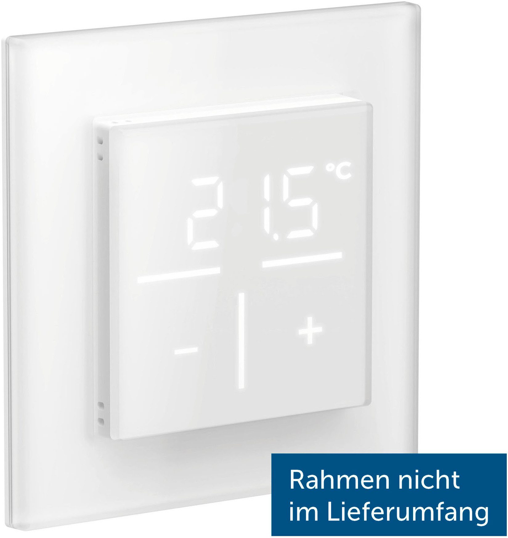 Homematic IP Glas-Wandthermostat mit CO2-Sensor Smart-Home-Zubehör