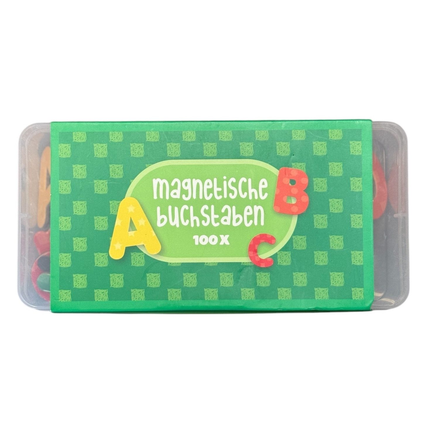 ABC-Dickie-Simba Magnettafel ABC 100tlg. Magnetische Buchstaben BOX Magnetbuchstaben Schul-Spielzeu