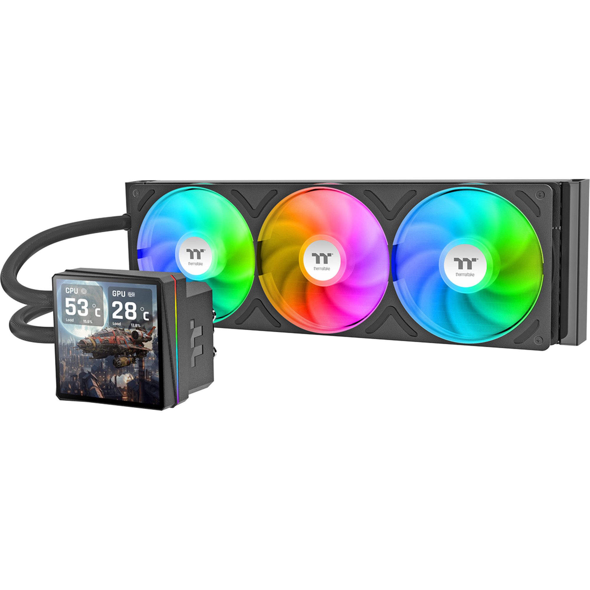 Thermaltake CPU Kühler Thermaltake TH360 V3 Ultra ARGB Sync