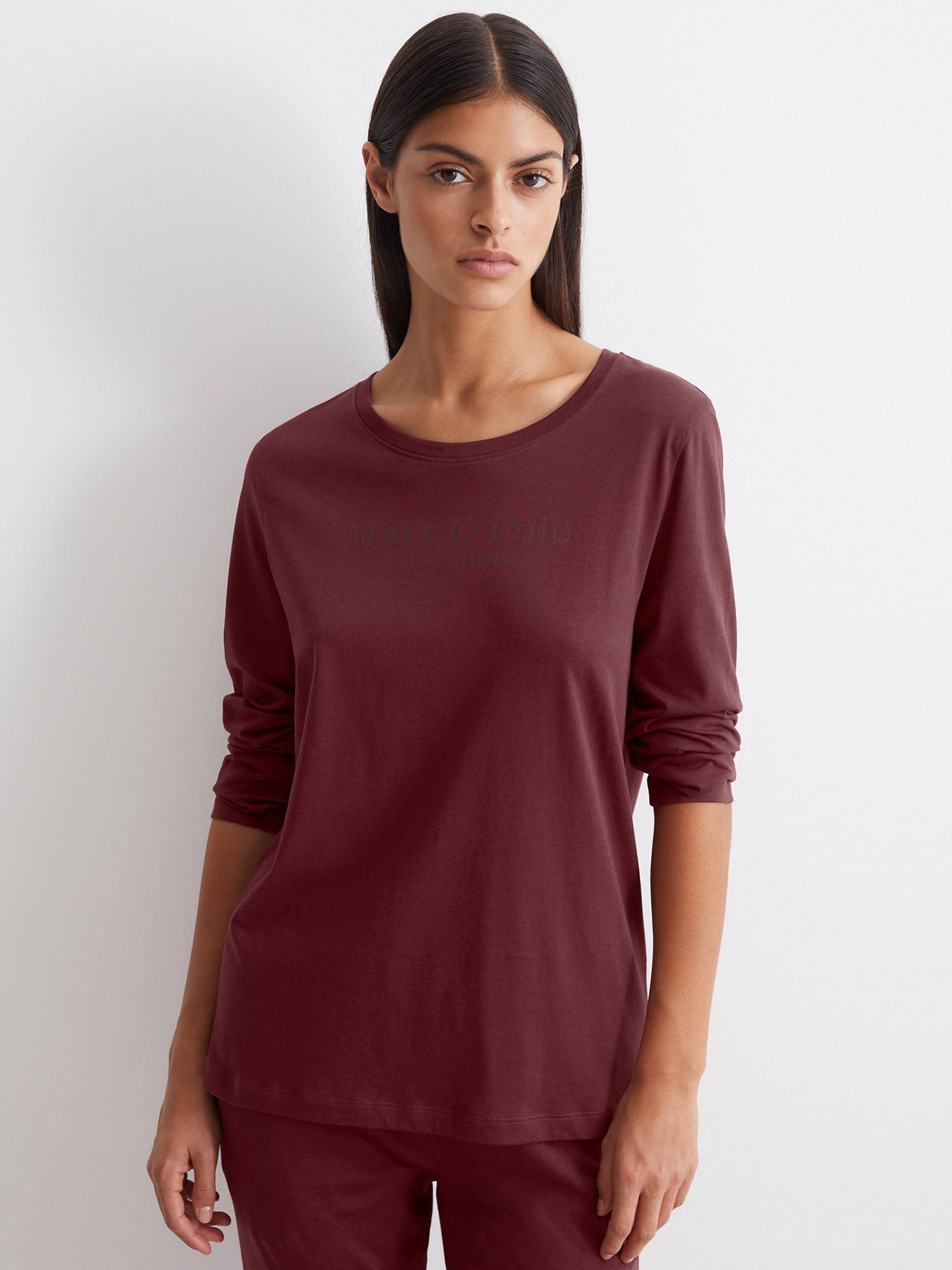 Marc O'Polo Sleepshirt Mix & Match Cotton schlafshirt schlafmode Pyjama günstig online kaufen