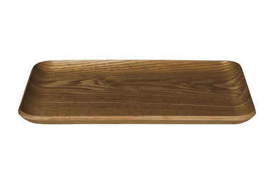 ASA SELECTION Dekotablett WOOD, Braun, B 27 cm, T 20 cm, Weidenholz, rechteckig