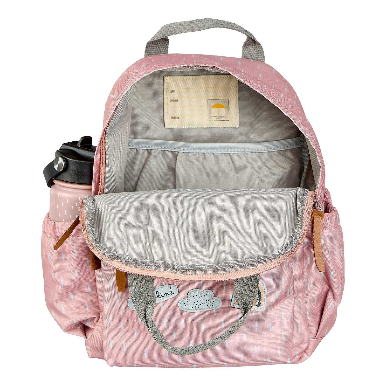 Mama Poppins Germany Kinderrucksack Kindergartenrucksack ab 3 Jahre, mit "Glückskind" Patch