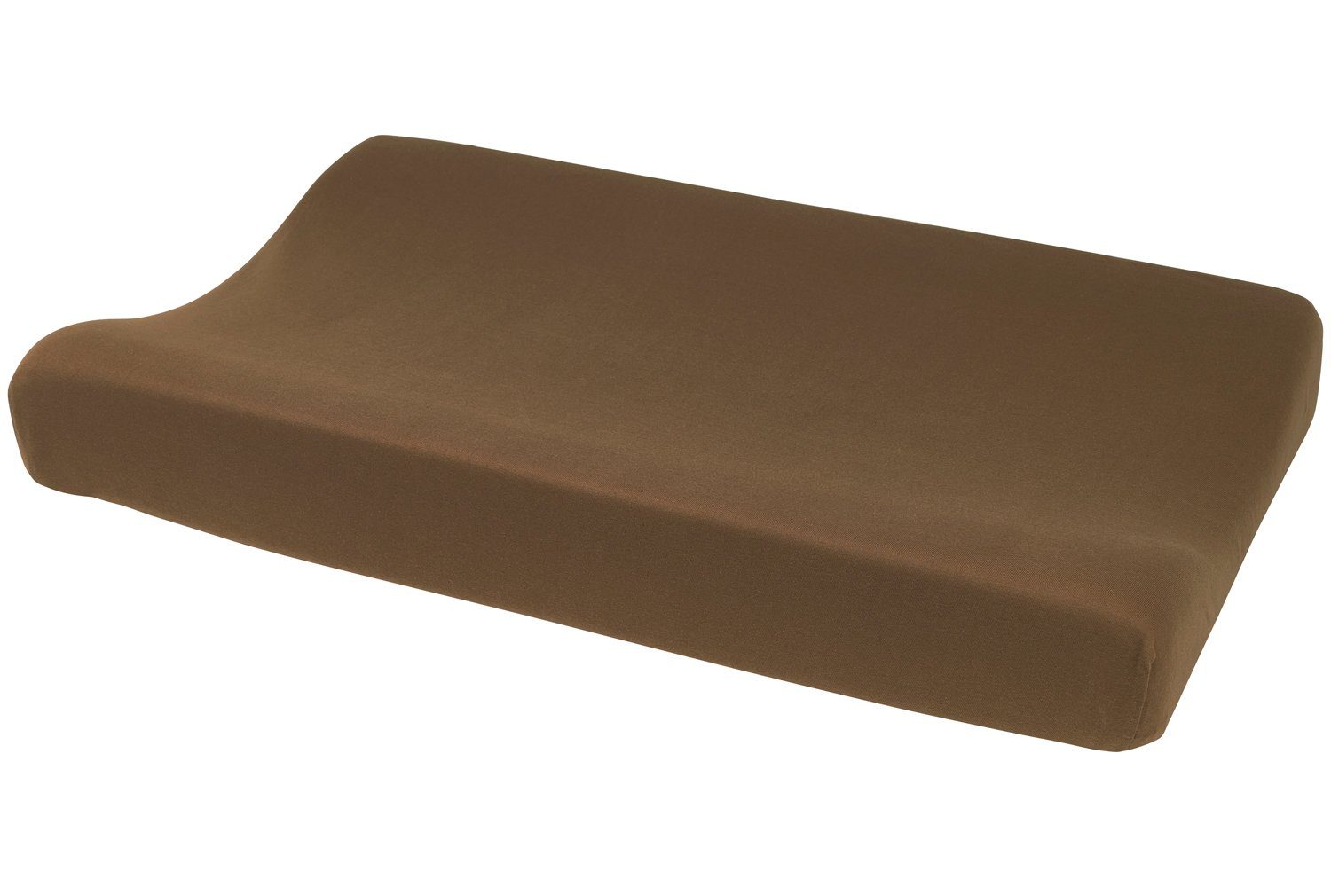 Meyco Baby Wickelauflagenbezug Uni Chocolate (1-tlg), 50x70cm