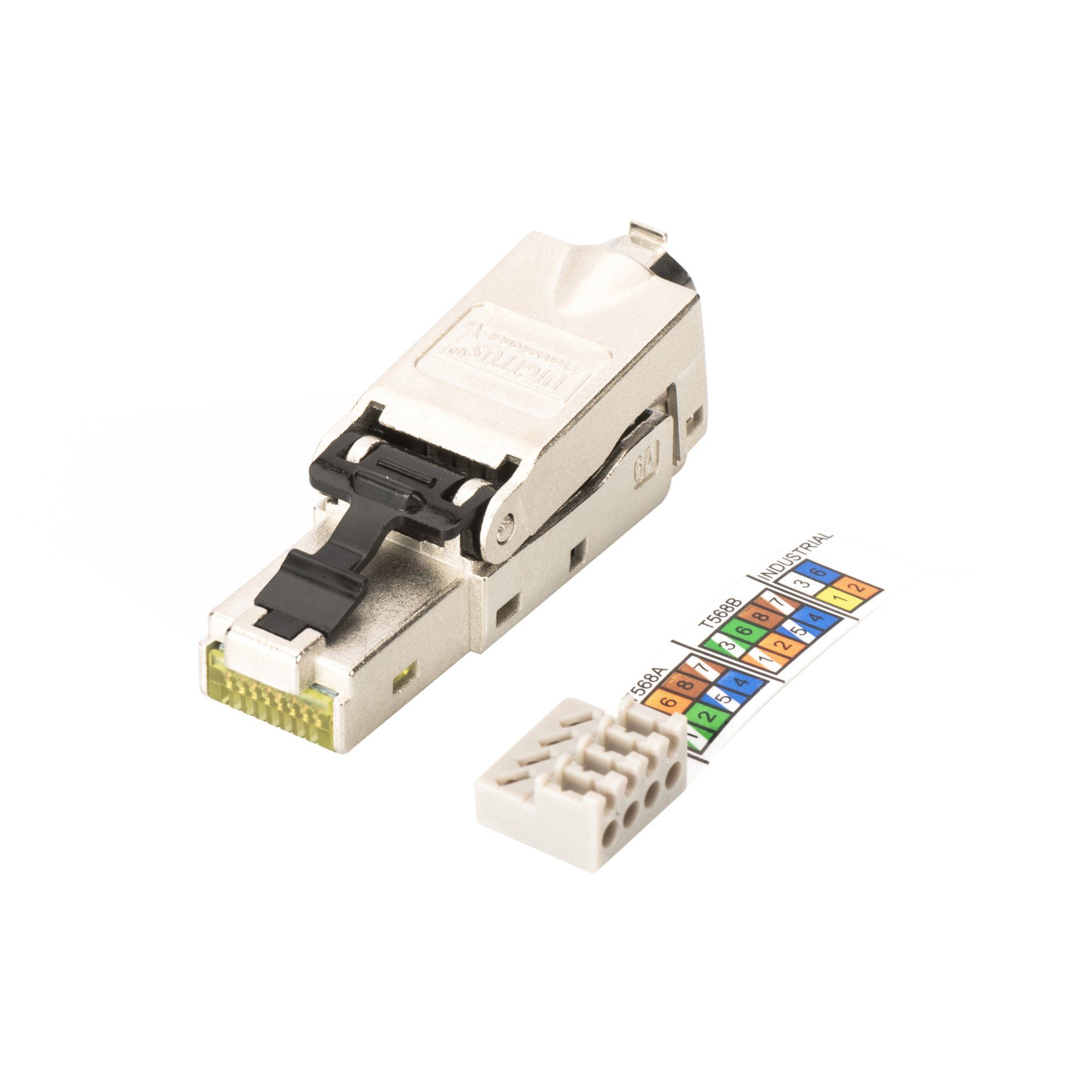 Digitus RJ-45 Stecker feldkonfektionierbar, LAN-Kabel