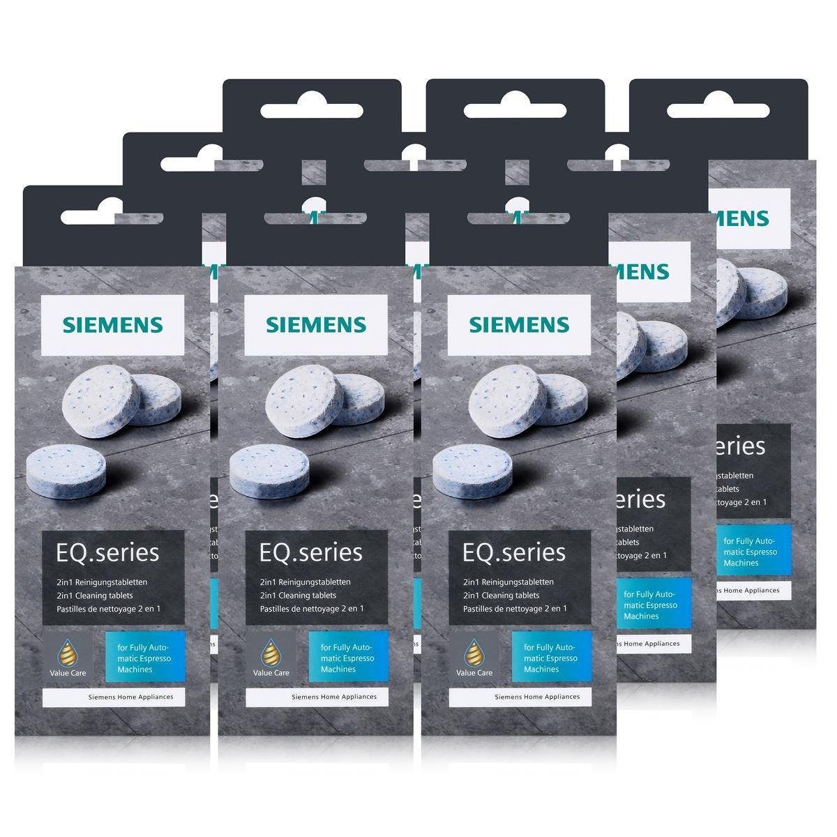 SIEMENS »Siemens EQ.series Reinigungstabletten 22g TZ80001A - Für bestes  Aroma (9er Pack)« Reinigungstabletten