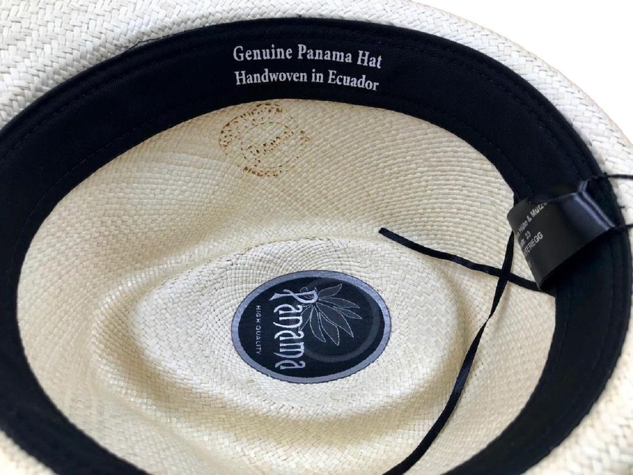faustmann GERMANY Strohhut Panamahut - Trilby aus Stroh UV-Schutz 50+ UV-Schutz 50+
