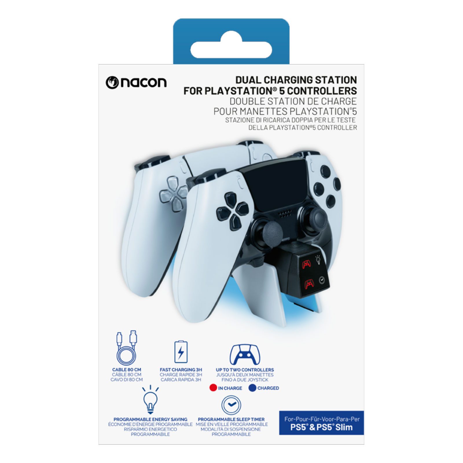 BigBen USB Dual-Charger V4 für PS5 Controller Ladestation