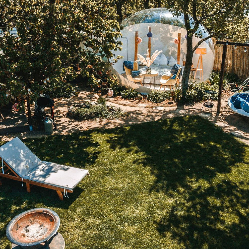 Jochen Schweizer Erlebnisgutschein Übernachtung im Bubble Haus Zehdenick für 2 (1 Nacht), Eure idyllische Wohlfühloase: das Bubble Haus in Zehdenick