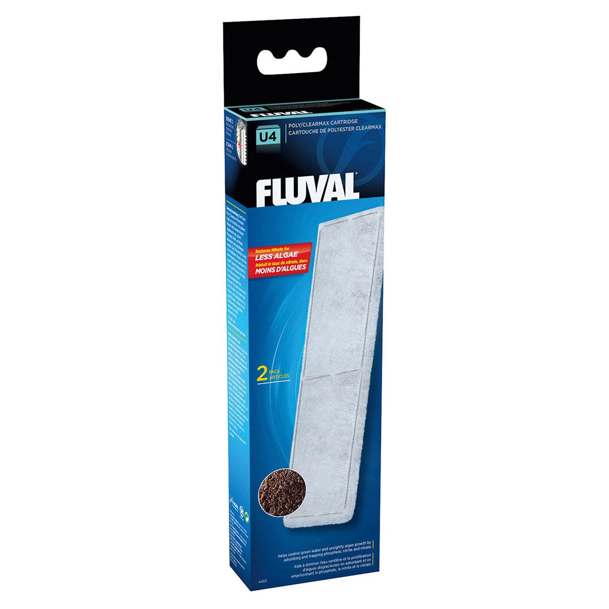 Aquariumfilter U4 Clearmax Filtereinsatz 2er Pack