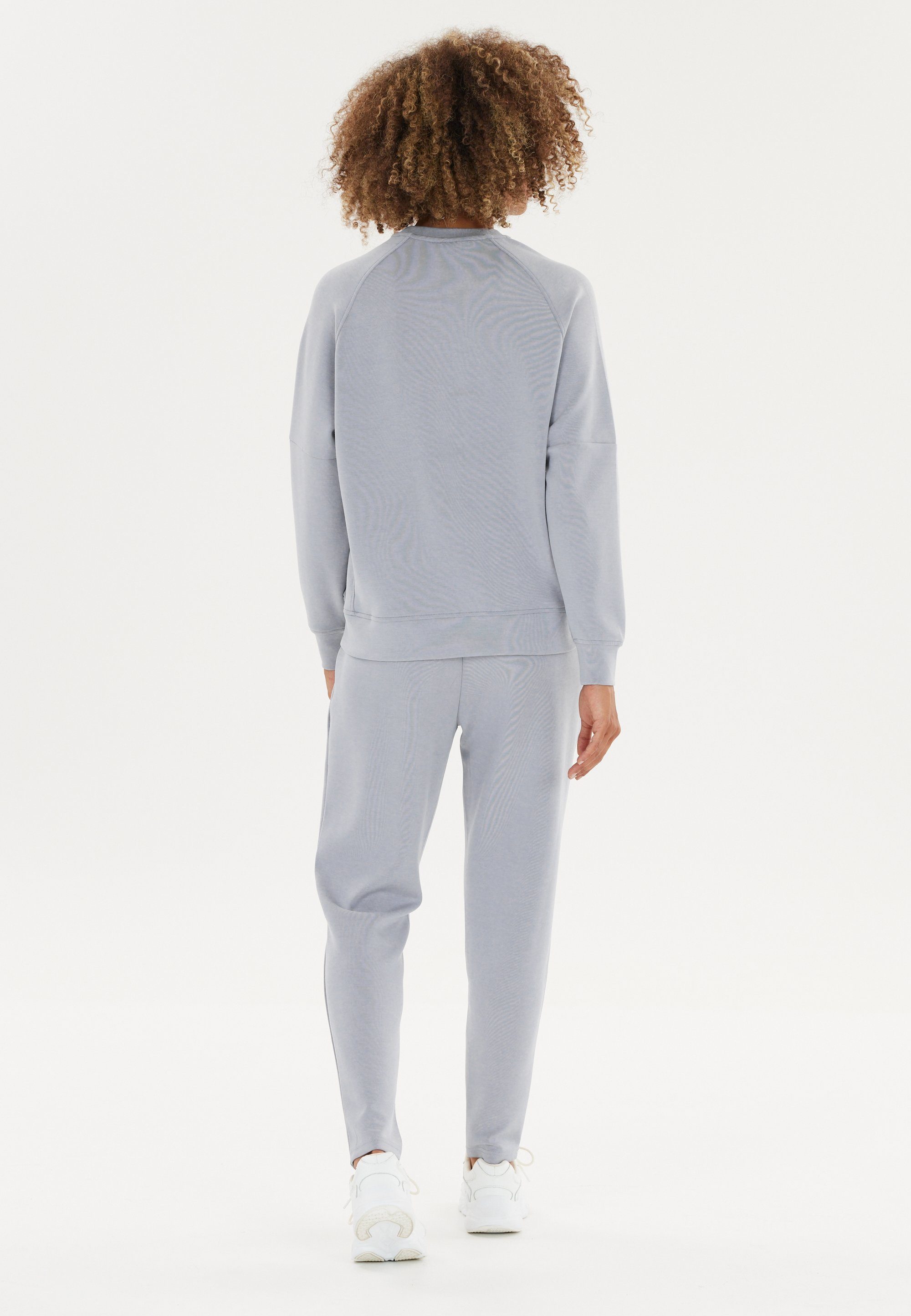 weichem Jacey hellblau aus ATHLECIA extra Sweatshirt Material