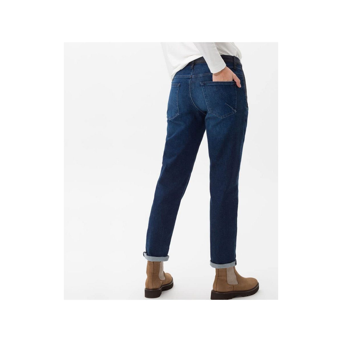 Leineweber 5-Pocket-Jeans blau (1-tlg)