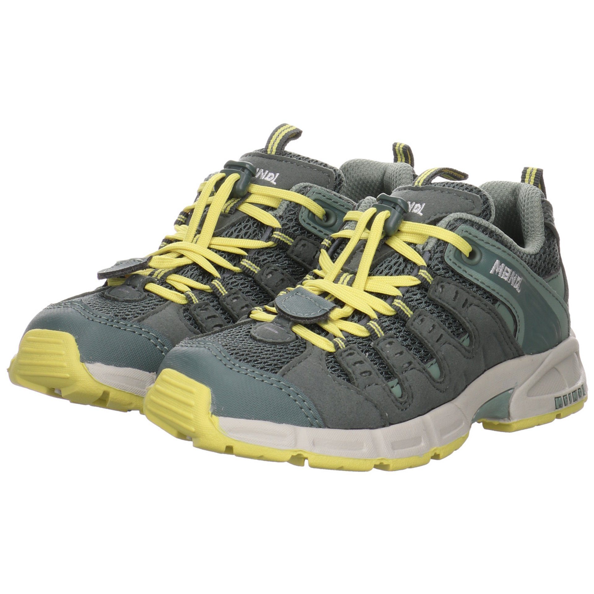 Outdoorschuh oliv/gelb Synthetikkombination Synthetikkombination Respond Outdoorschuh Meindl Junior