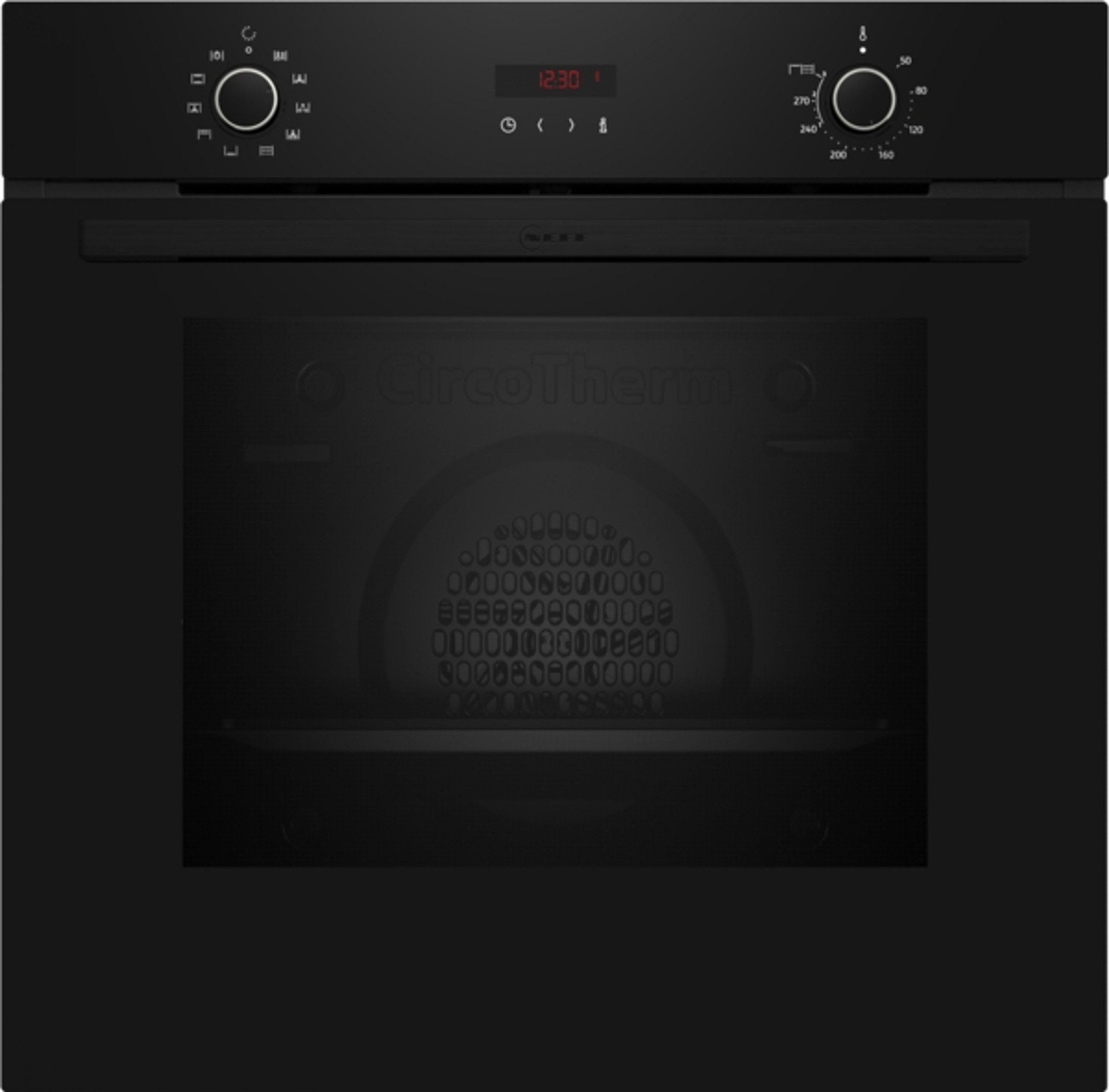 NEFF Einbaubackofen N 30 B2CCG6AK3, mit nachrüstbar, Autostart, Halogenleuchte