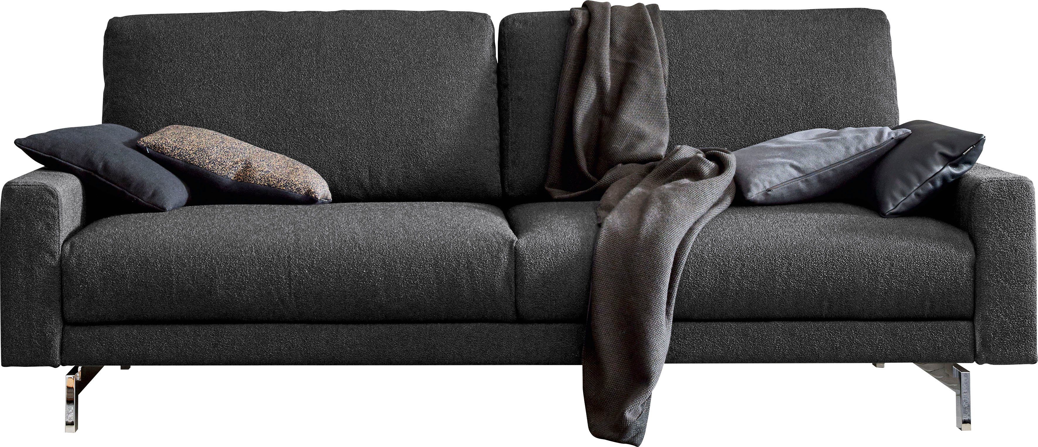 Creation BY ROLF BENZ 3-Sitzer CR.450, Designsofa, Loungesofa, Armlehne niedrig, Fuß chromfarben glänzend, Breite 204 cm