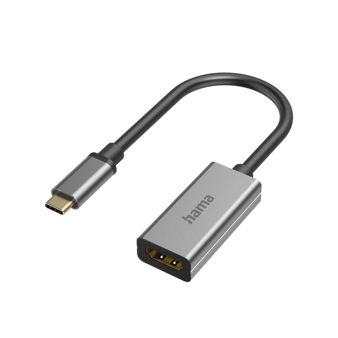 "USB-C auf HDMI-Adapter, 8K@60Hz, Alu, für Gaming, MacBooks Video-Adapter