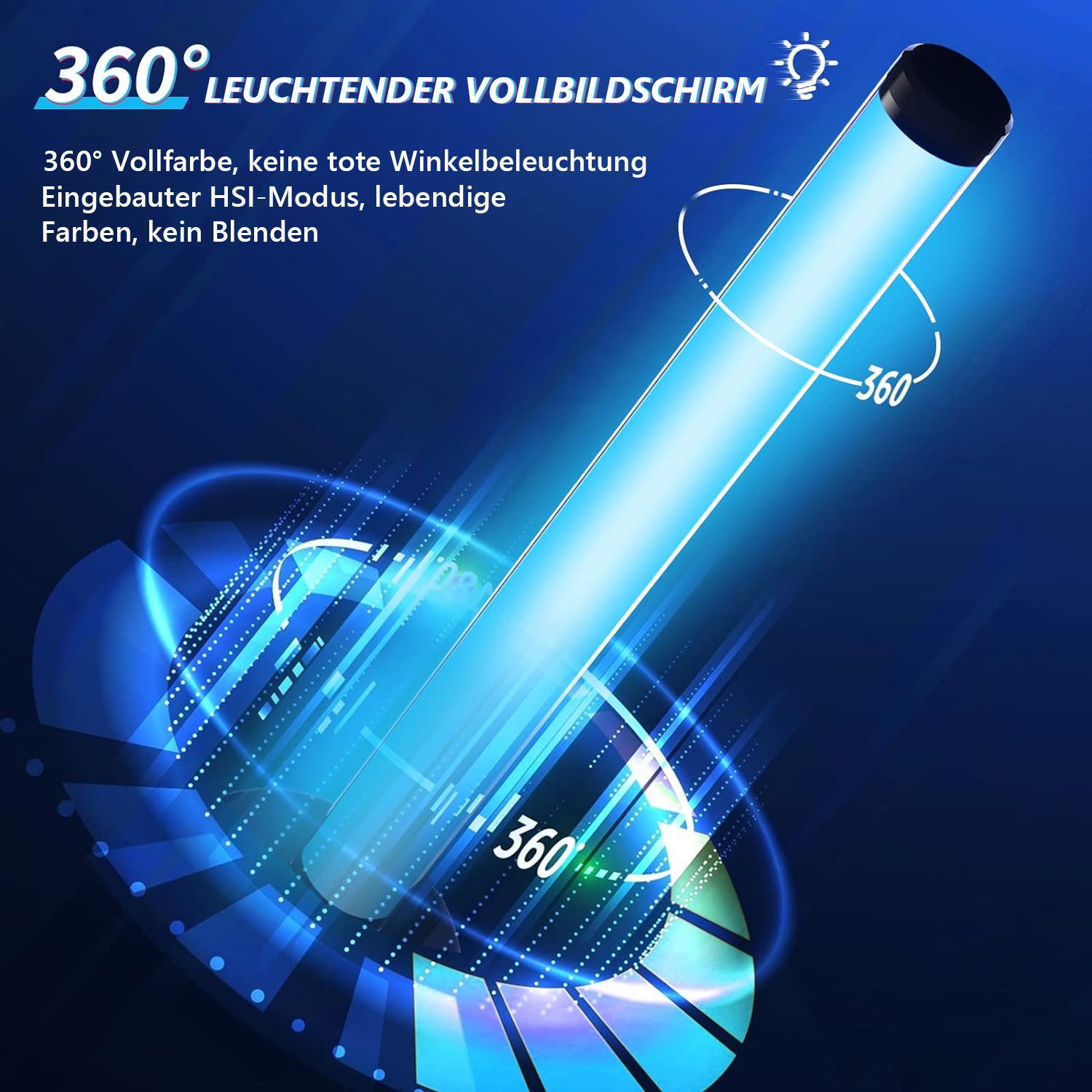 Jibenhome LED-Streifen Smart Lightbar RGB Lampe TV Hintergrundbeleuchtung Musik Sync Gaming, Mit Fernbedienung & App Kontrolle Dimmbare Beleuchtung TV Spielzimmer