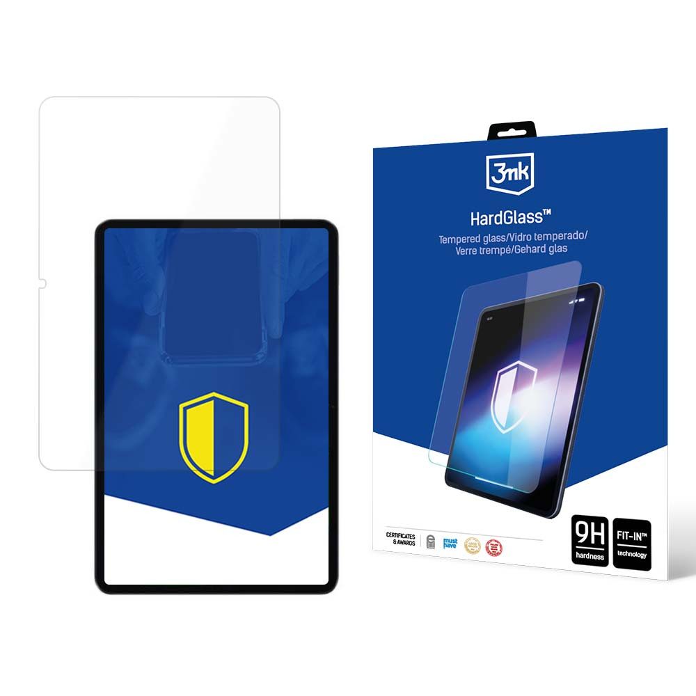 3MK Displayschutzglas Tablet Schutzglas für Xiaomi Pad 6 / 6 Pro, Spar-Set, 1 Stück, 9H Härte, 2.5D Kanten, oleophobe Beschichtung, kratzfest