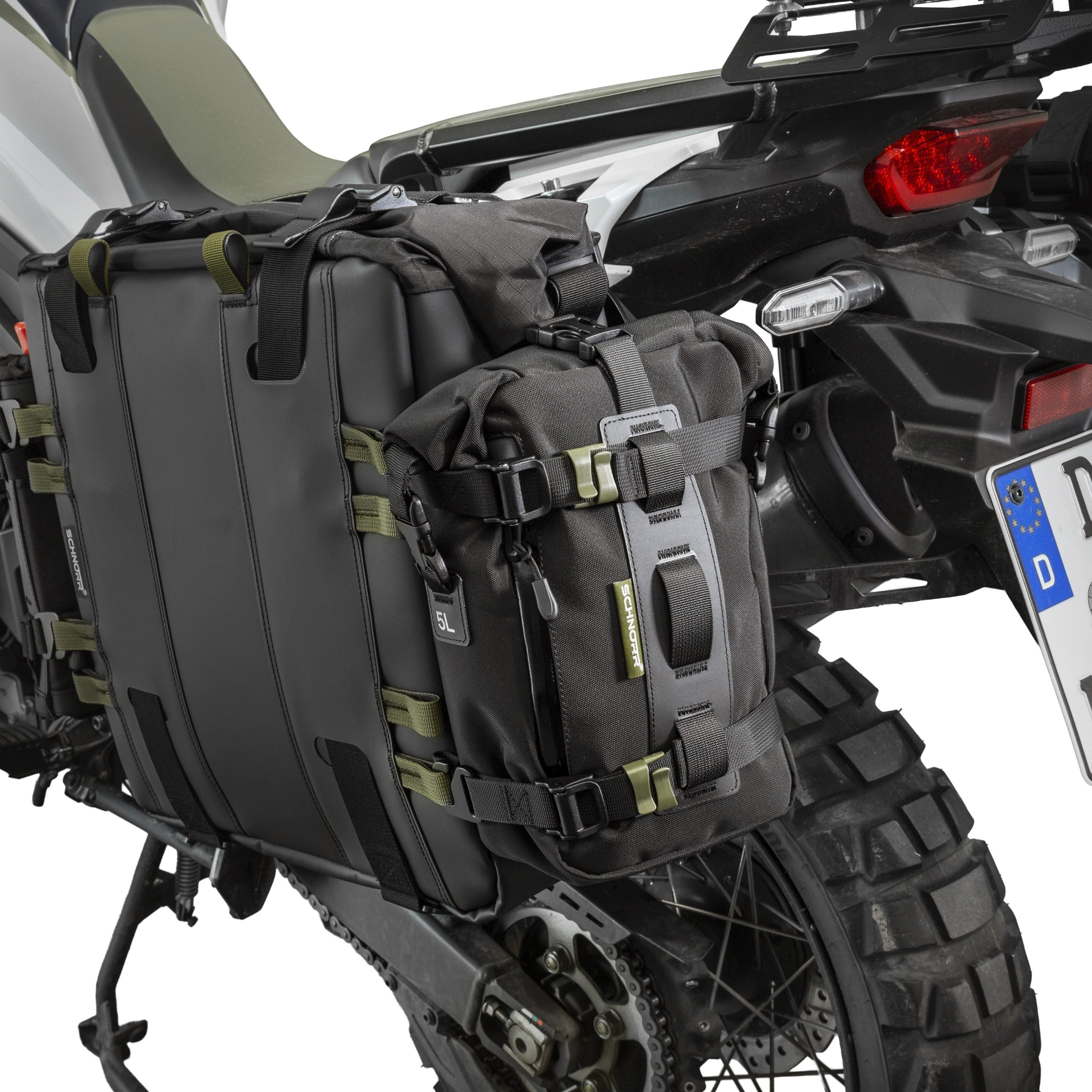 SCHNORR Gepäckträgertasche Motorrad-Hecktasche 5L wasserdicht mit Innenfutter – Bild 3 von 5