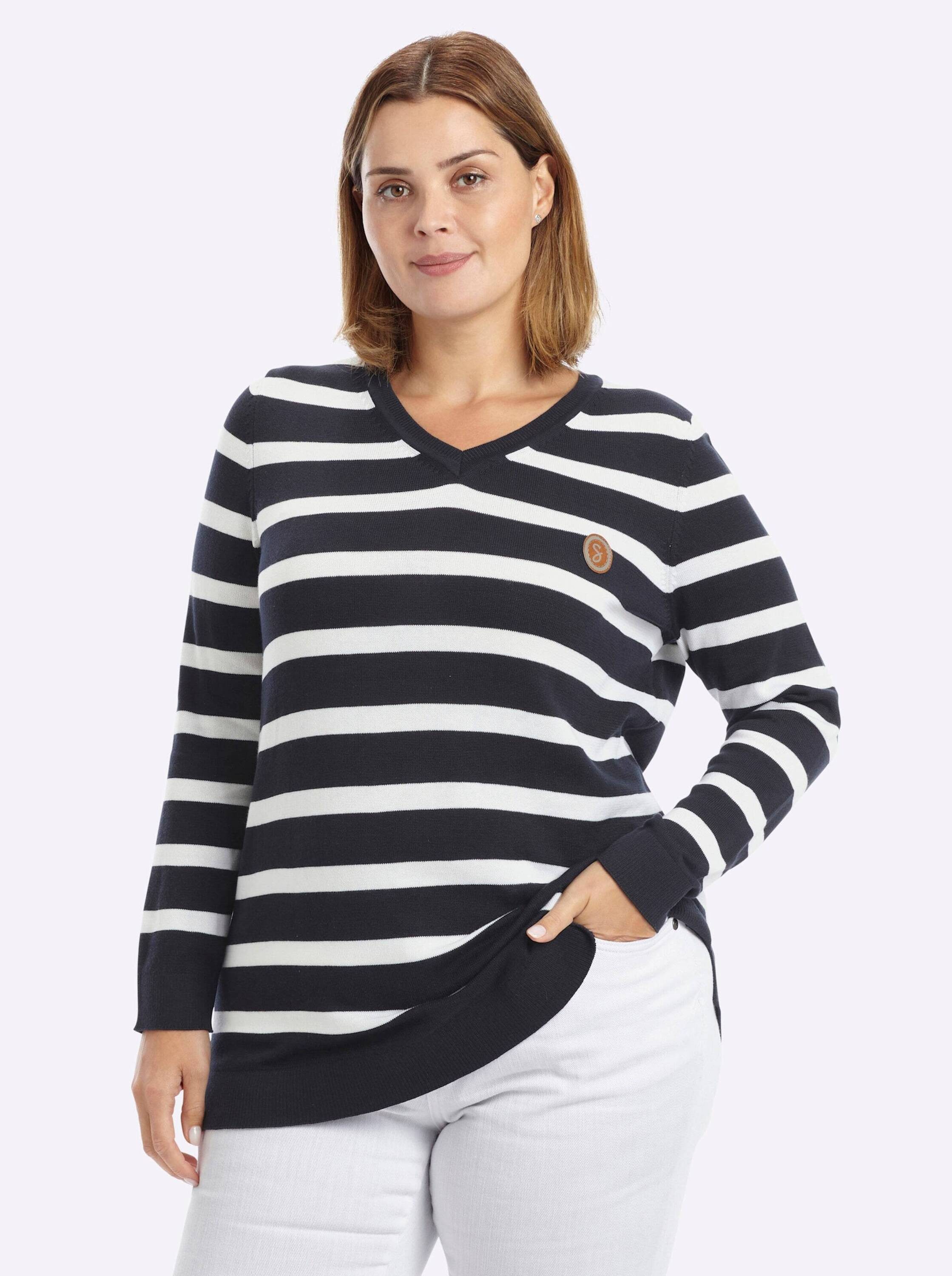 Strickpullover Strickpullover Langarm Jersey