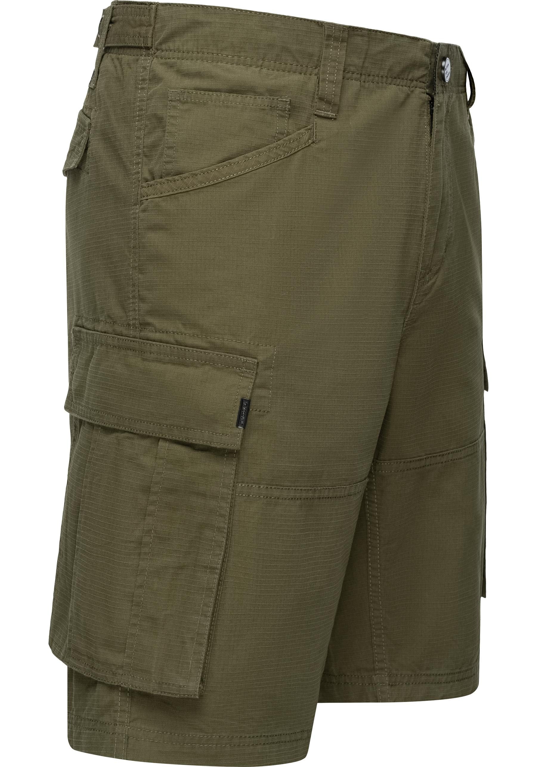 Ragwear Shorts Merly (1-tlg) Kurze Herren Cargo-Hose mit großen Taschen