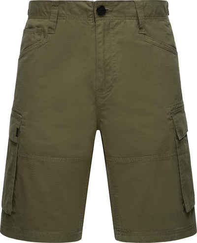 Ragwear Shorts Merly (1-tlg) Kurze Herren Cargo-Hose mit großen Taschen