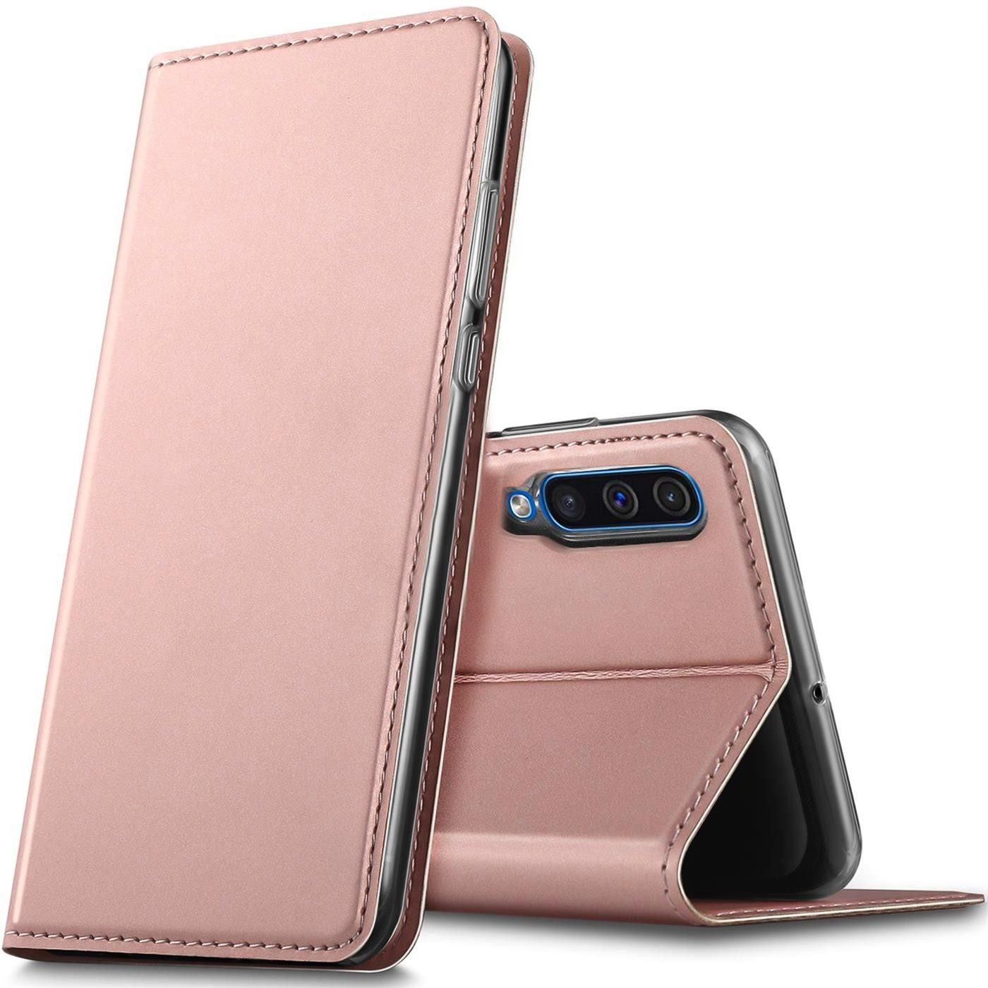 CoolGadget Handyhülle Magnet Case Handy Tasche für Samsung Galaxy A50 / A30s 6,4 Zoll, Hülle Klapphülle Ultra Slim Flip Cover für Samsung A50 Schutzhülle