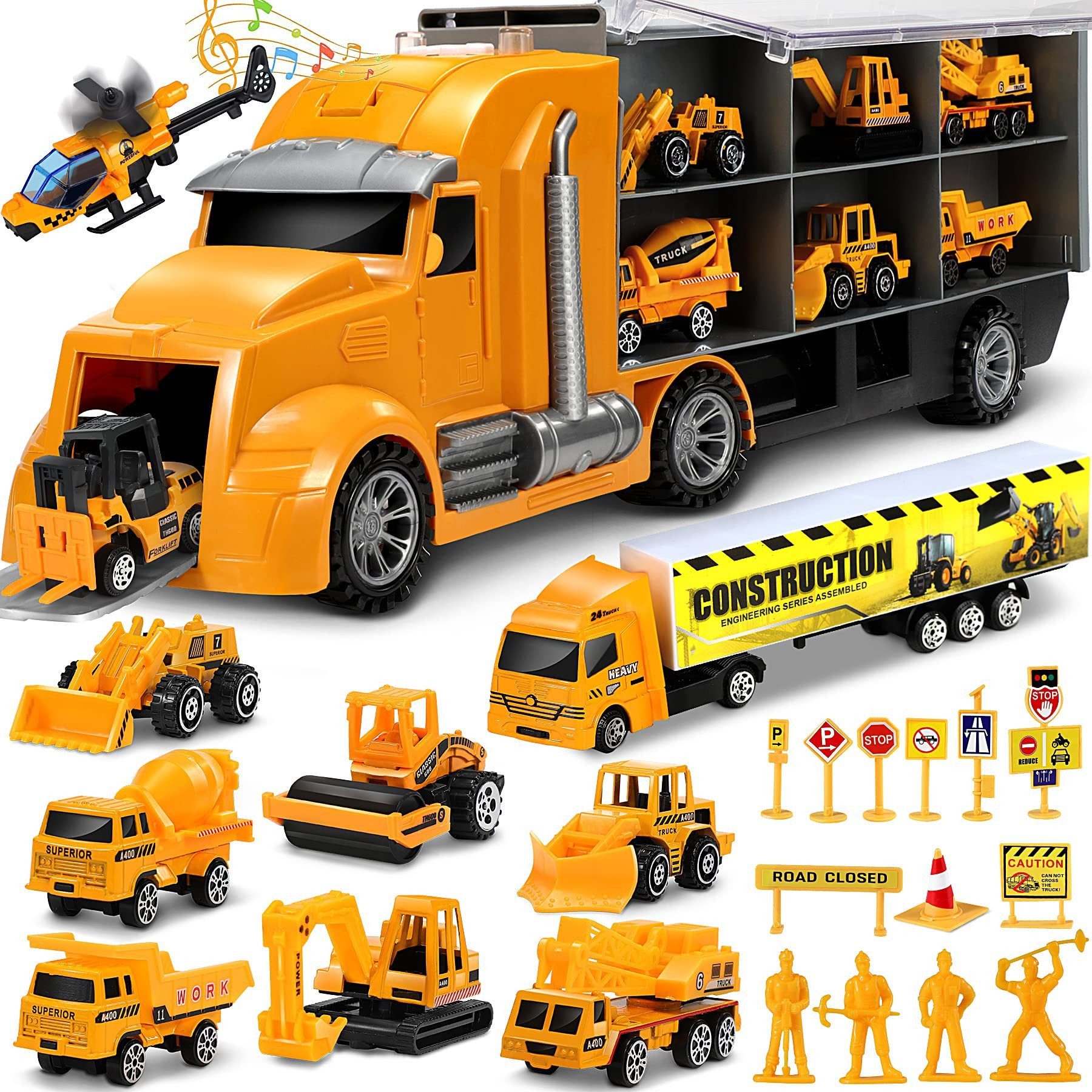 Spielzeug-Auto LKW Auto Spielzeug - Bagger Spielzeug, Baufahrzeug