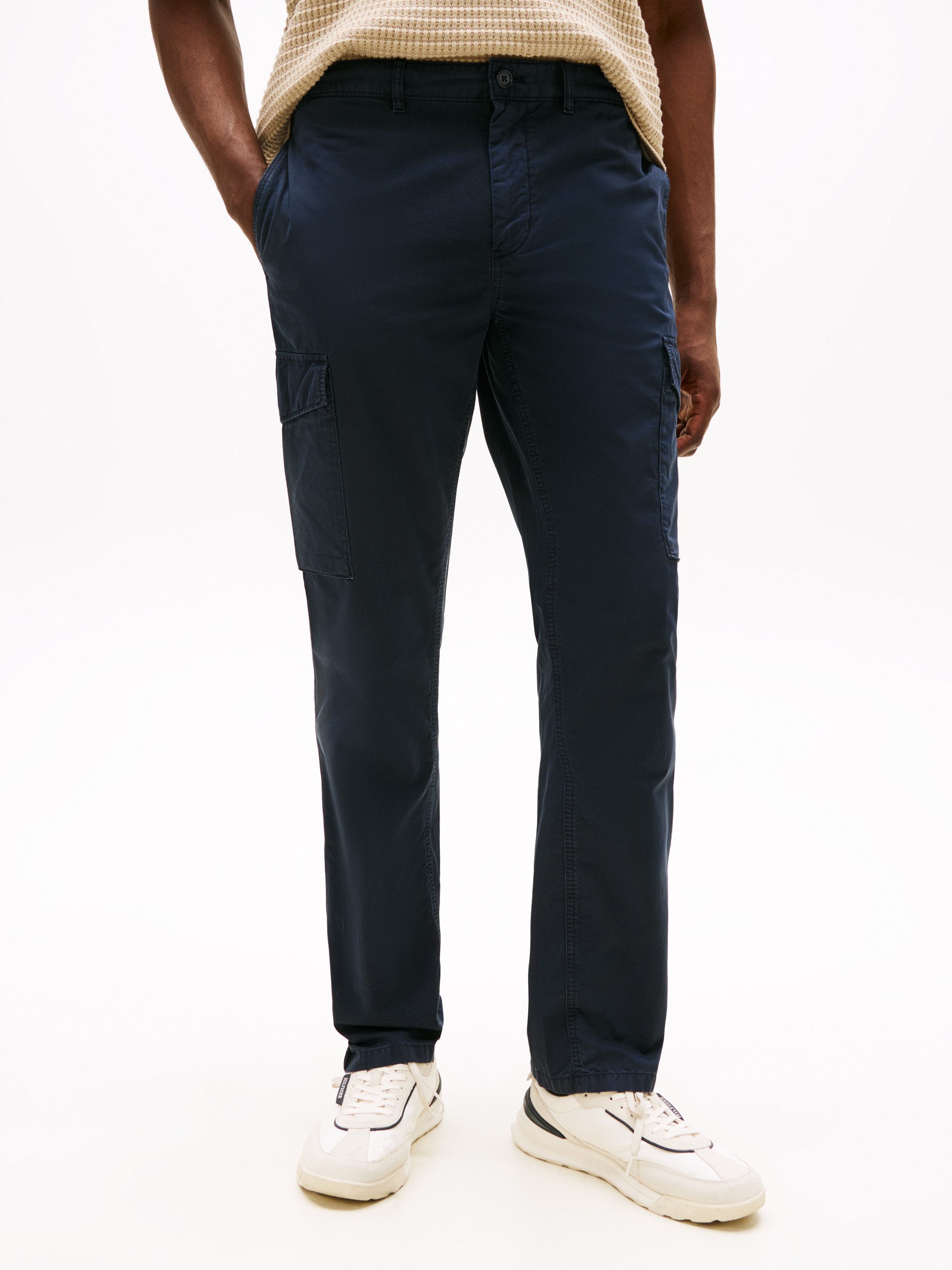 Tommy Hilfiger Cargohose DENTON LW TWILL Straight Fit, Baumwolle günstig online kaufen