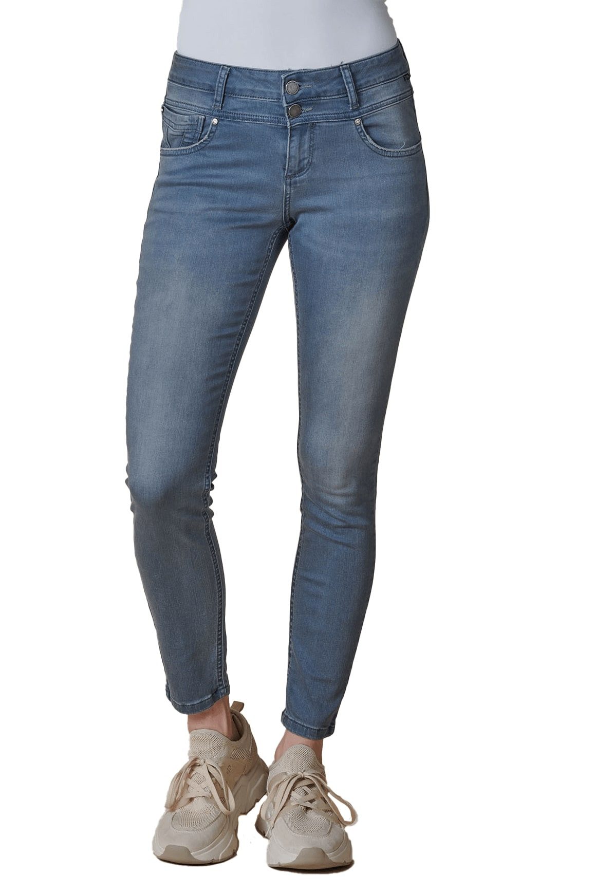 Zhrill 7/8-Jeans Skinny Jeans ZHKELA Blau günstig online kaufen