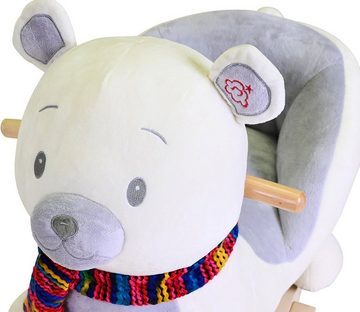 Knorrtoys® Schaukeltier Eisbär Fred, mit Soundfunktion