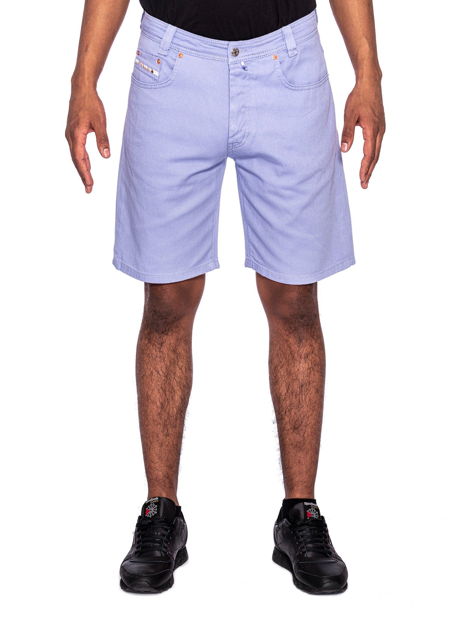 PICALDI Jeans Chinoshorts Zicco 472 Shorts Sommerhose, Kurze Hose, Strandhose Purple