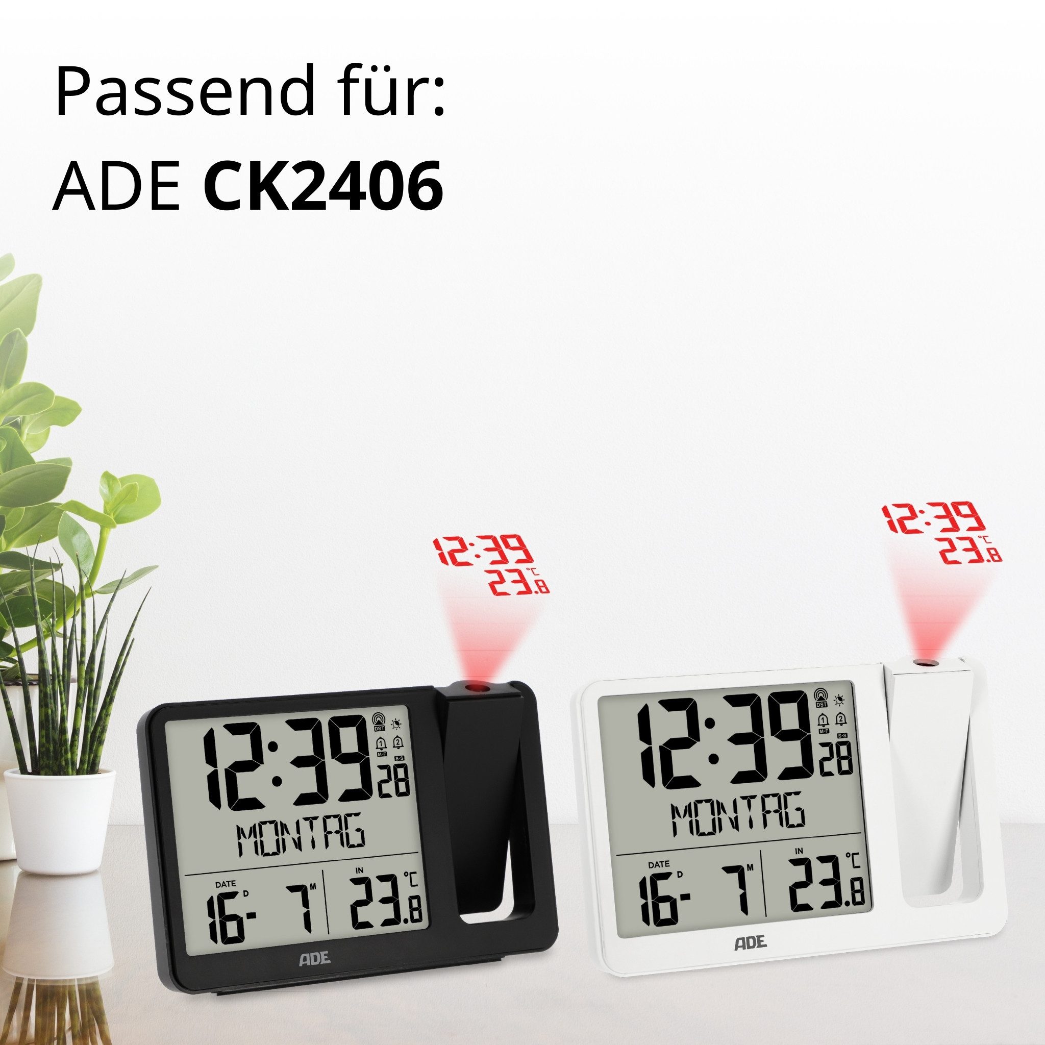 ADE WS1100 Netzteil (Ersatzteil für die ADE Wetterstationen WS2301, WS2302 & Wecker CK2406)