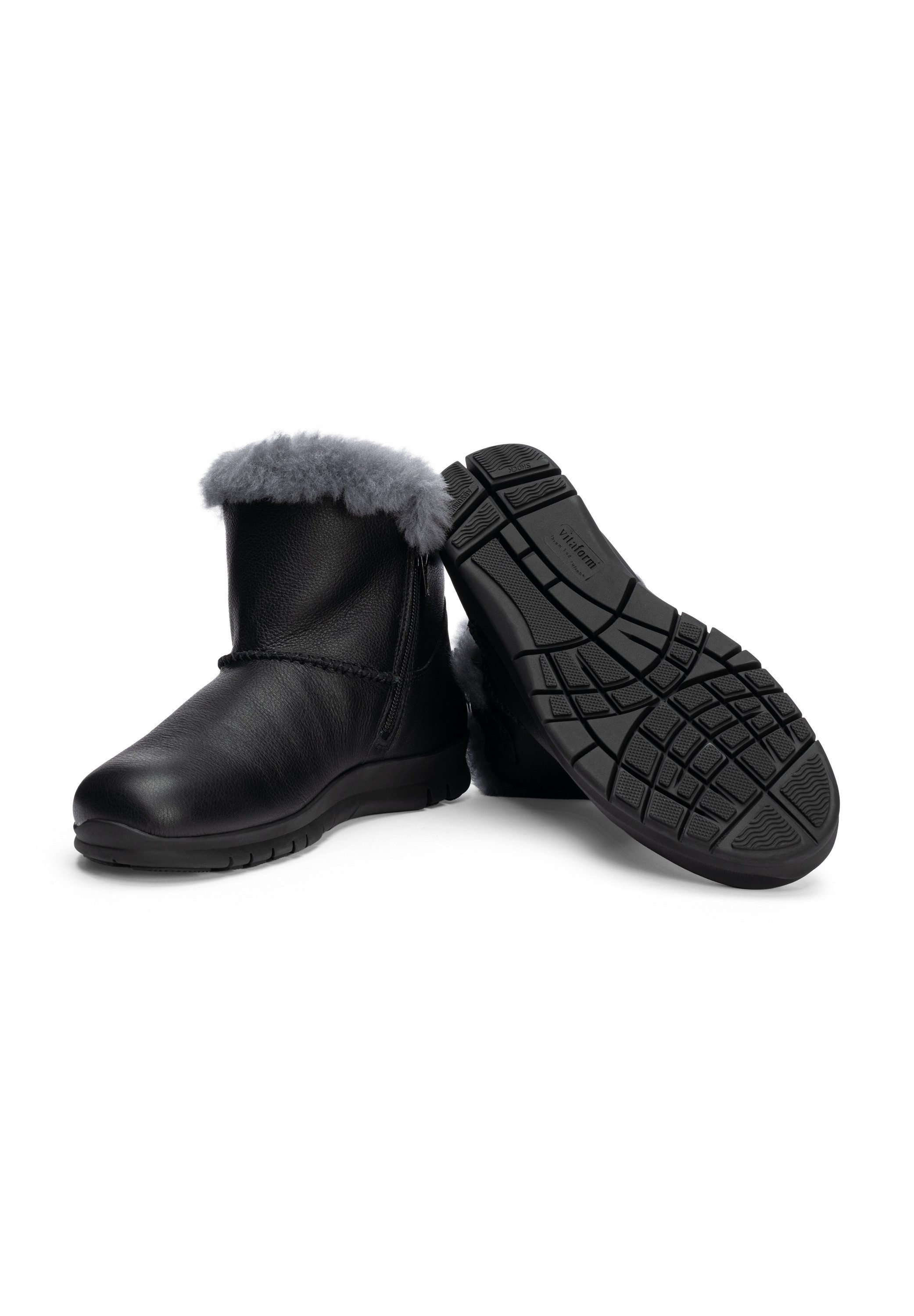vitaform Damen Stiefeletten Softnappaleder Stiefelette – Bild 3 von 5