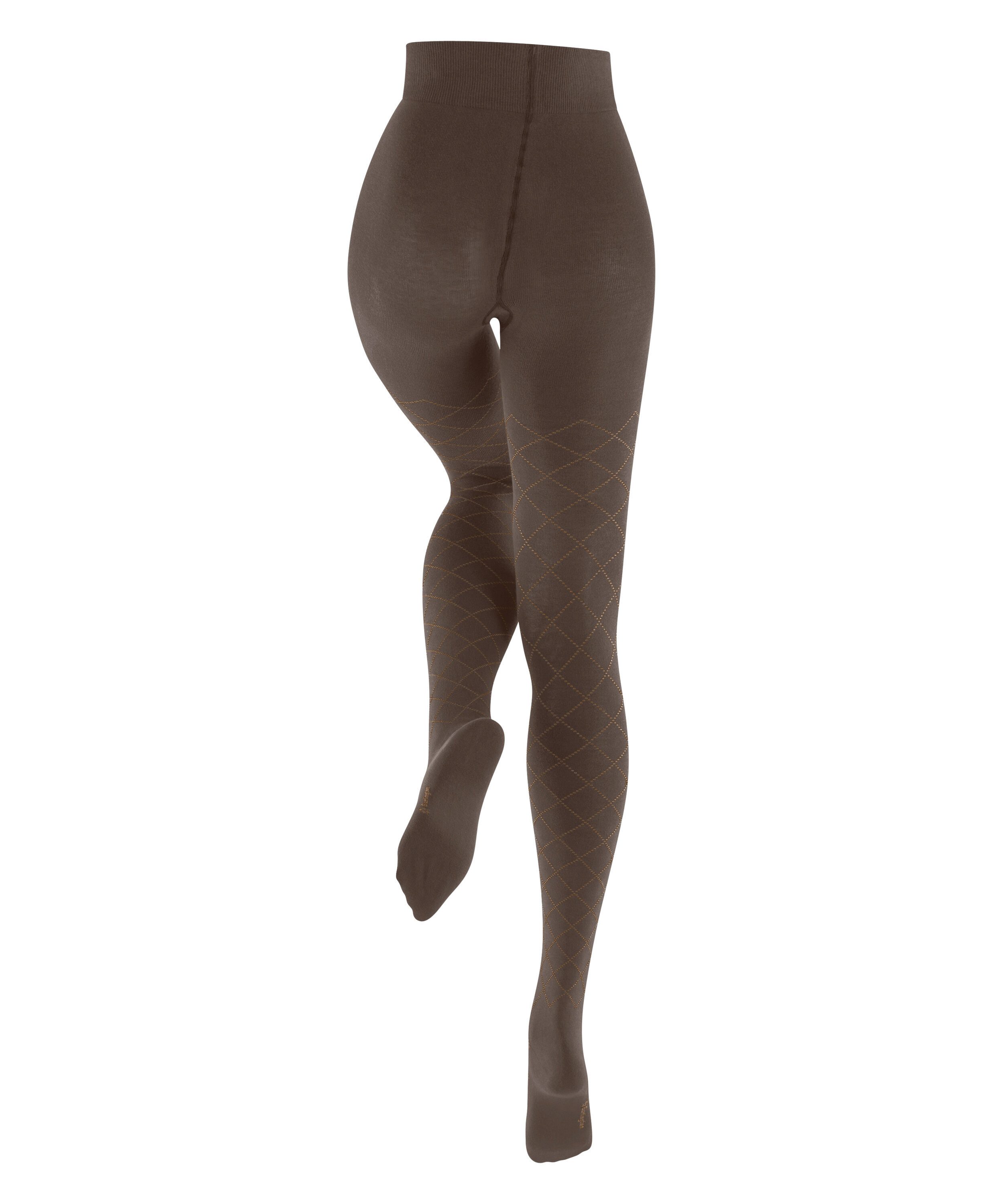 Burlington Strickstrumpfhose Burlington Argyle Affair Damen (1 St)