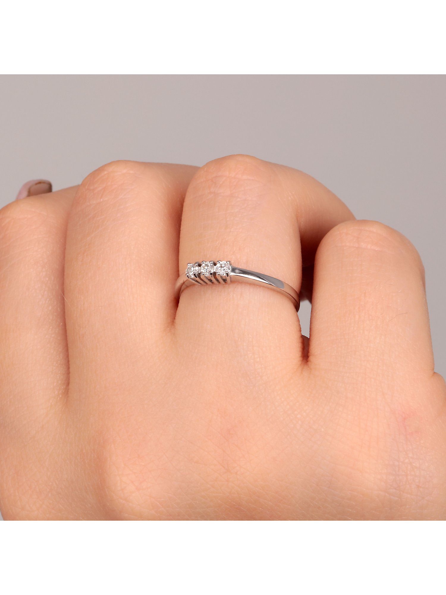 CHRIST Diamantring CHRIST Damen-Damenring 375er Weißgold günstig online kaufen