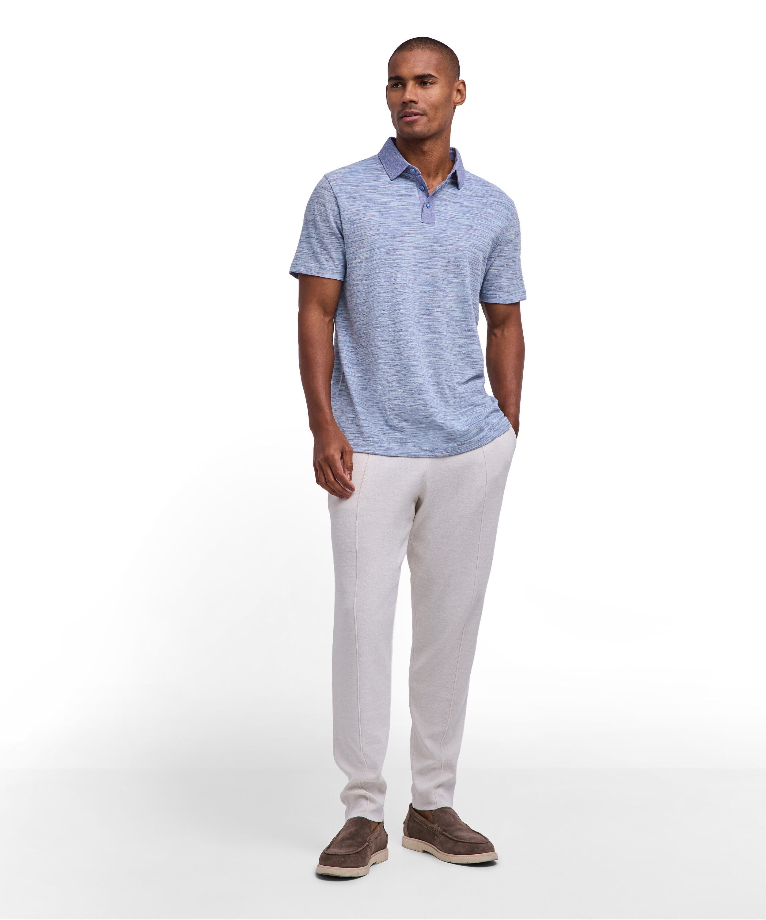 FALKE Poloshirt Cotton Linen Polo Shirt (1-tlg., 1)