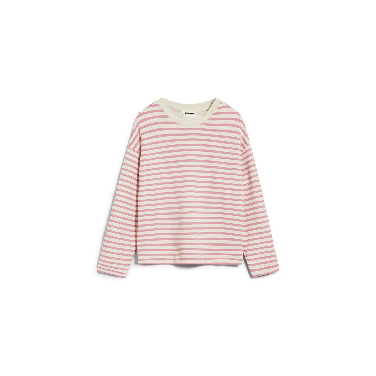 Armedangels Longpullover pink (1-tlg) raspberry pink-undyed