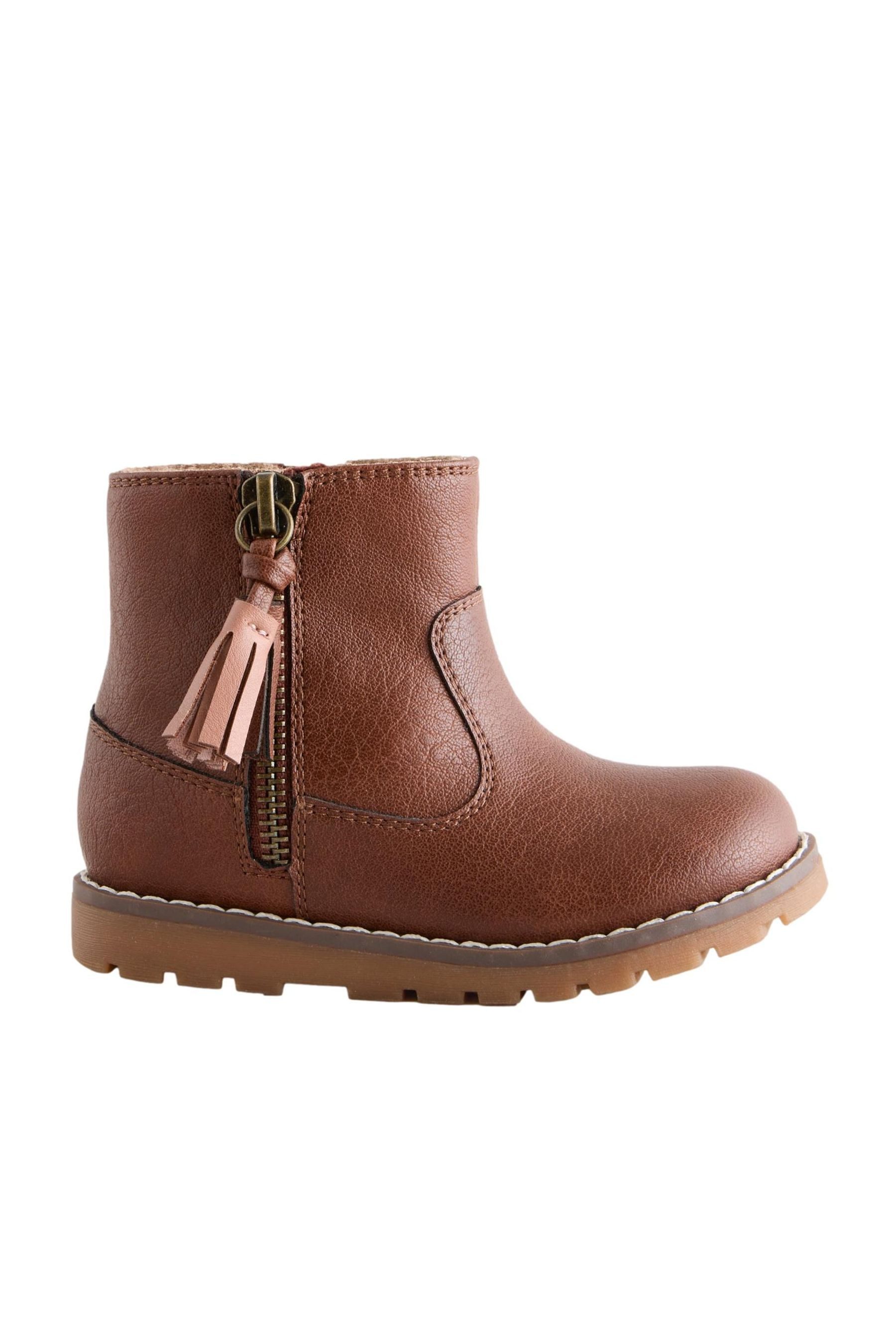 Next Chelseastiefel mit Quaste und Reißverschluss Stiefelette