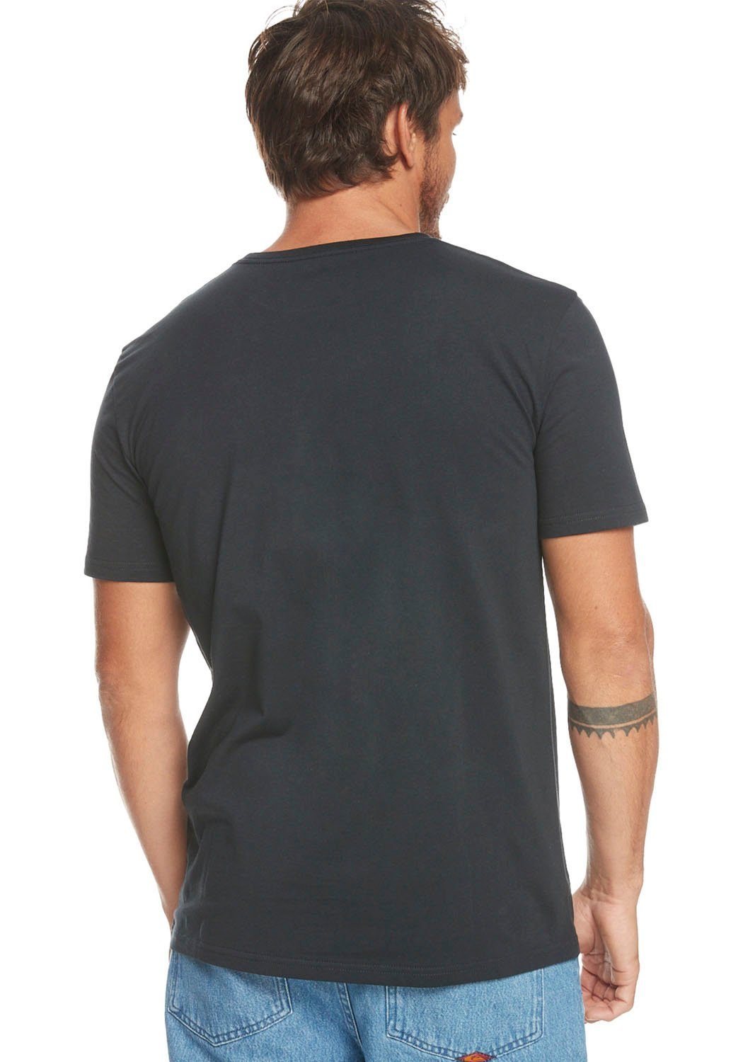Quiksilver T-Shirt GRADIENTLINE Black KVJ0 TEES