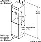 SIEMENS Einbaukühlschrank iQ500 KI32LADD0, 102,1 cm hoch, 55,8 cm breit, Bild 3