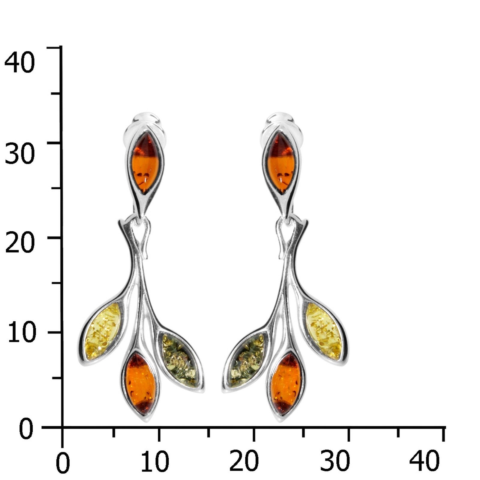 OSTSEE-SCHMUCK Paar Ohrhänger Ostsee-Schmuck Ohrhänger Smilla-Lotta Ohrhäng günstig online kaufen