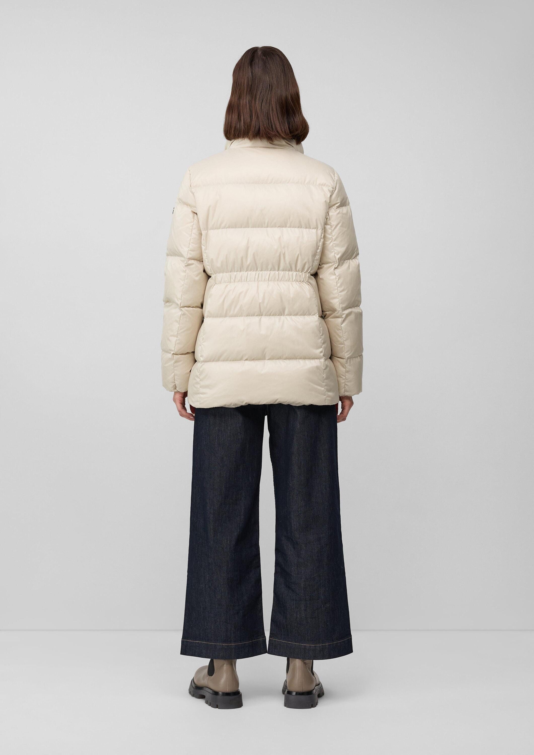 s.Oliver Winterjacke Outdoor-Jacke Steppjacke mit recycelter Daune und Federn