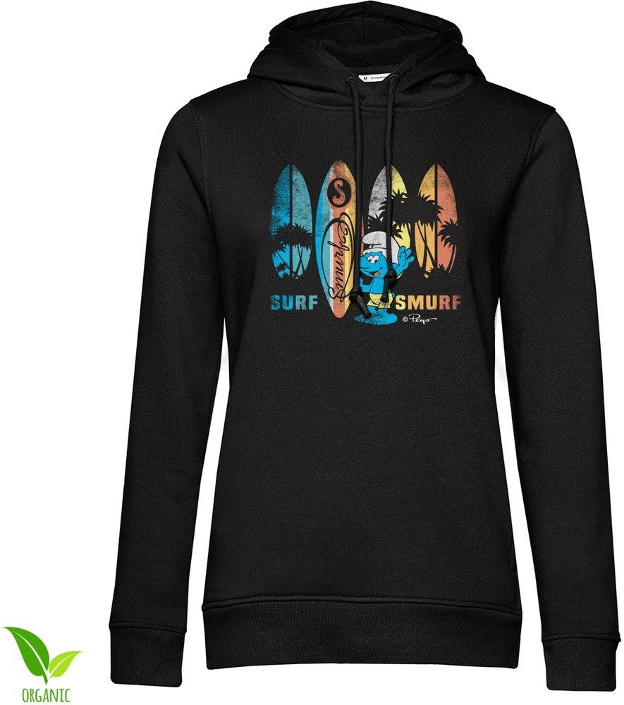 Die Schlümpfe Hoodie Surf Smurf Girly Hoodie