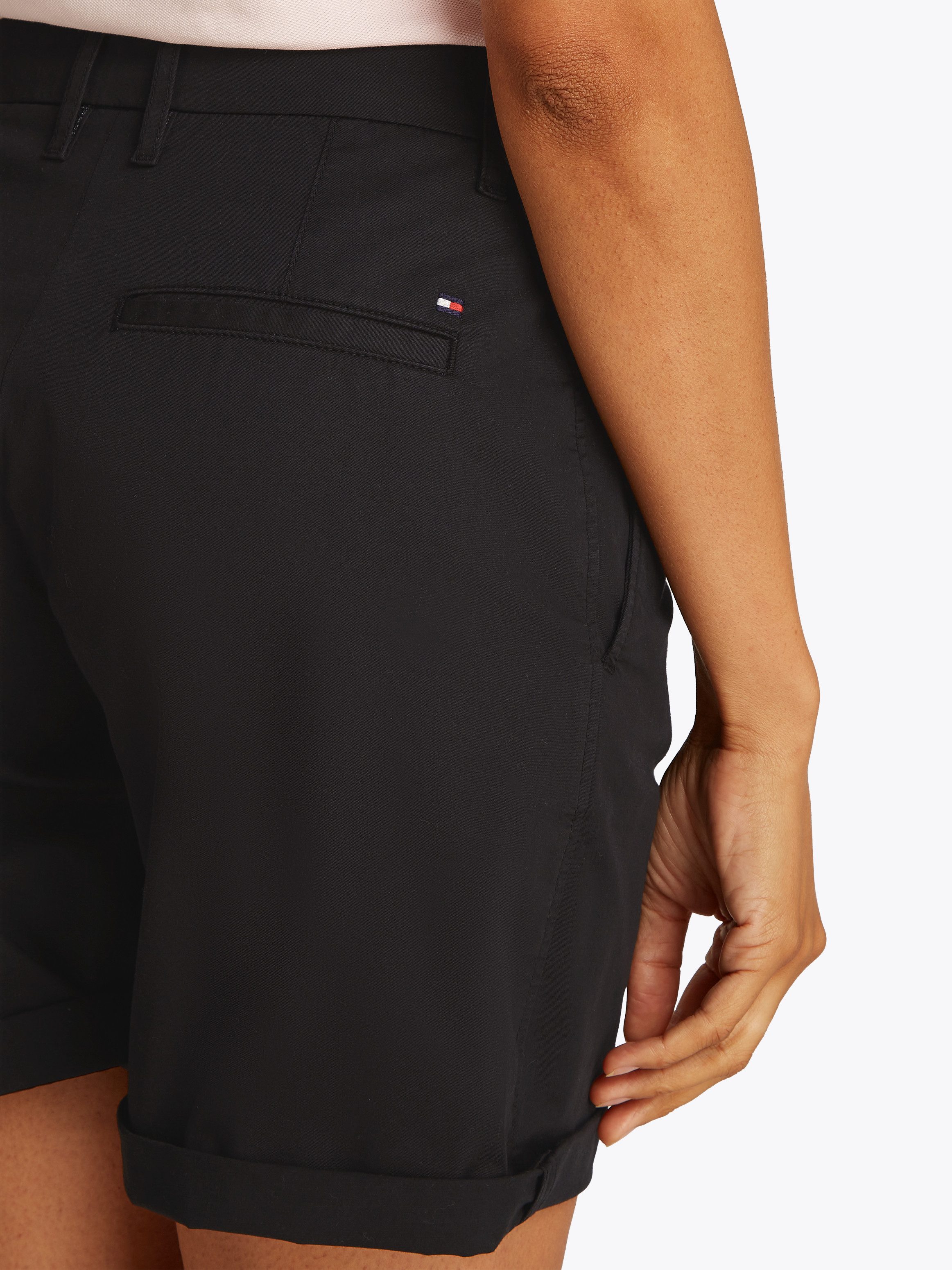 Tommy Hilfiger Chinoshorts CO BLEND GMD CHINO SHORT mit Umschlagsaum günstig online kaufen