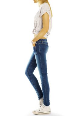 be styled Röhrenjeans Hüftige Jeans Röhrenjeans skinny Hosen stretch slimfit - Damen - j45g mit Stretch-Anteil