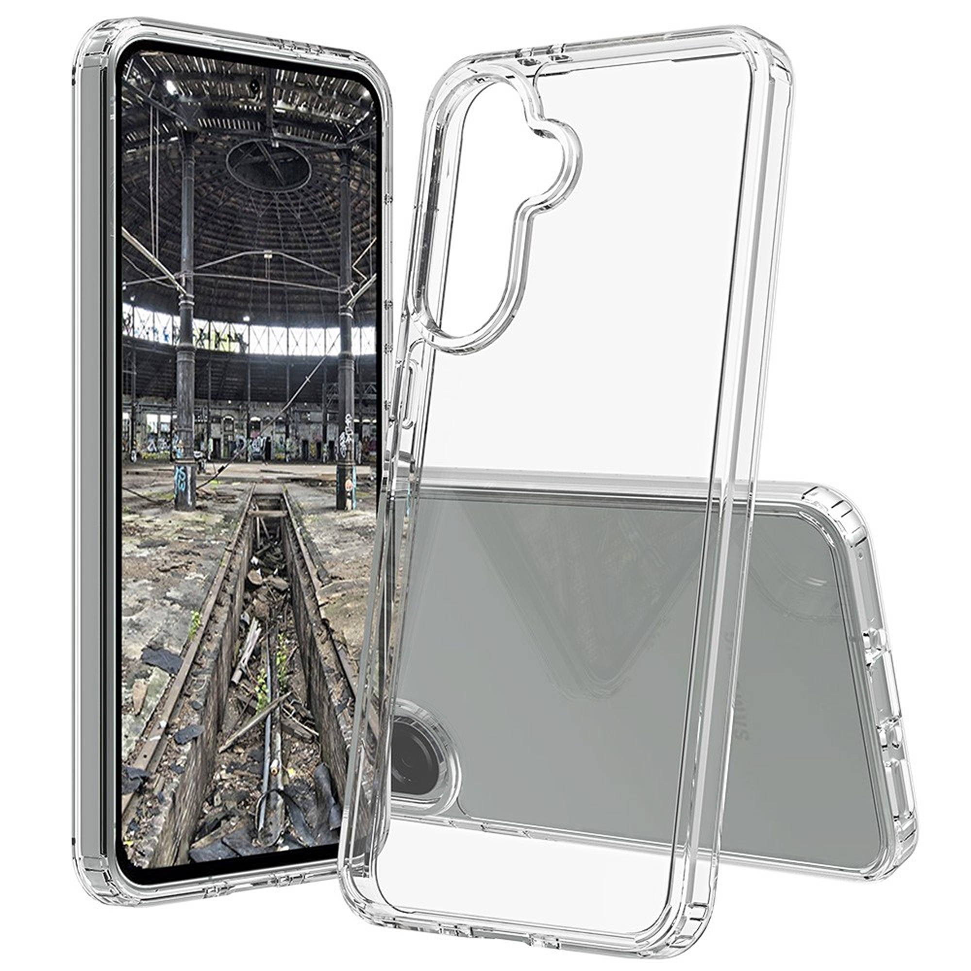 JT Berlin Handyhülle Backcase Pankow Clear für das Samsung Galaxy A36 5G, 360°-Schutz, Absolut passgenau