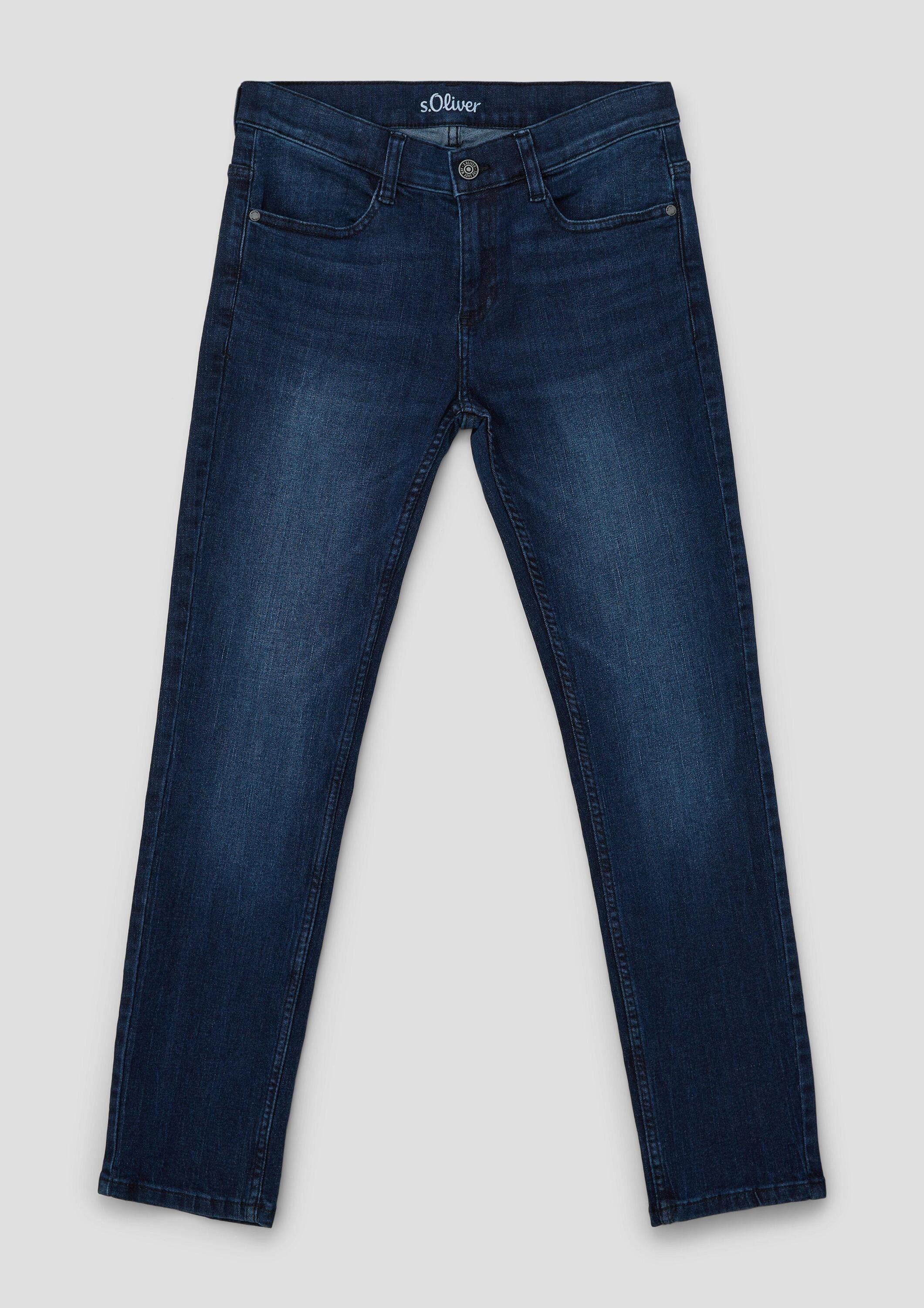 s.Oliver Slim-fit-Jeans Jeans-Hose SEATTLE Jeans Seattle / Regular Fit / Mid Rise / Slm Leg