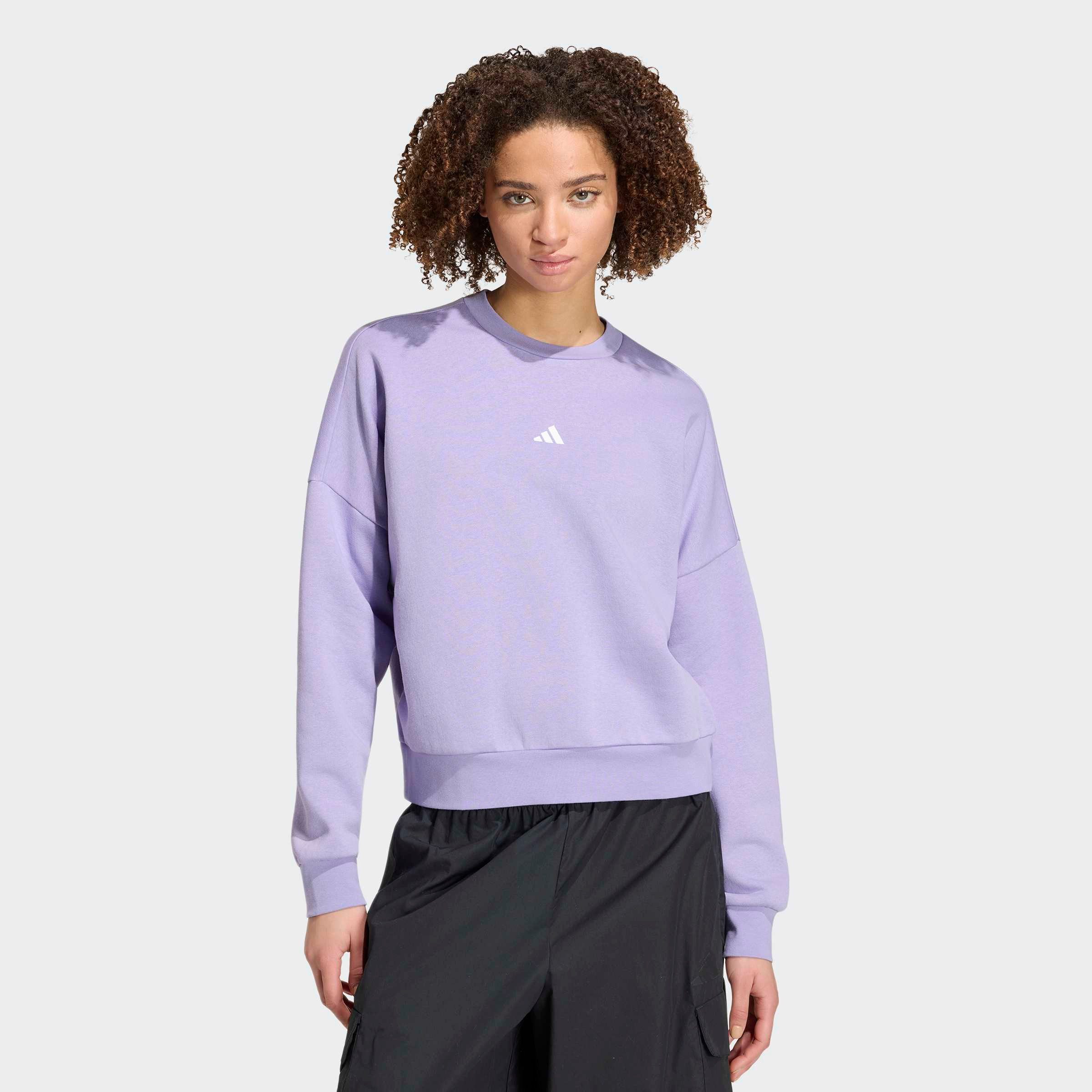 adidas Sportswear Sweatshirt W SL FC SWT mit flauschiger Innenseite