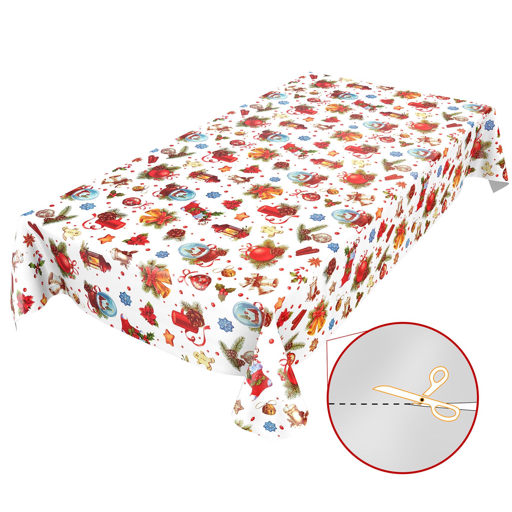 ANRO Tischdecke Wachstuchtischdecke Gartentischdecke Wachstischdecke (Einze günstig online kaufen